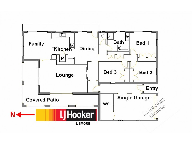 10 Valley View Drive, Lismore Heights NSW 2480 Floorplan