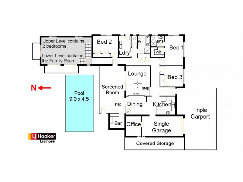 4 Oliver Avenue, Goonellabah NSW 2480 Floorplan