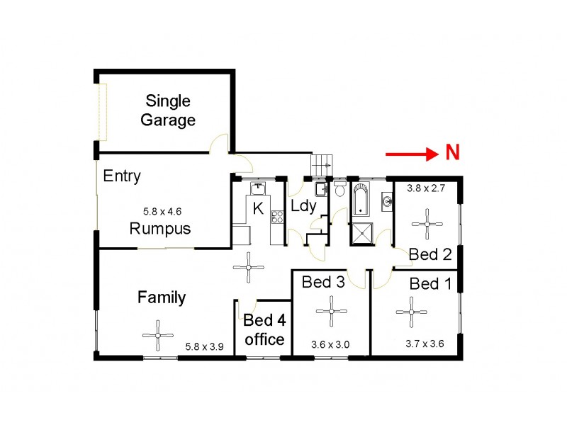 10 Richardson Street, Goonellabah NSW 2480 Floorplan