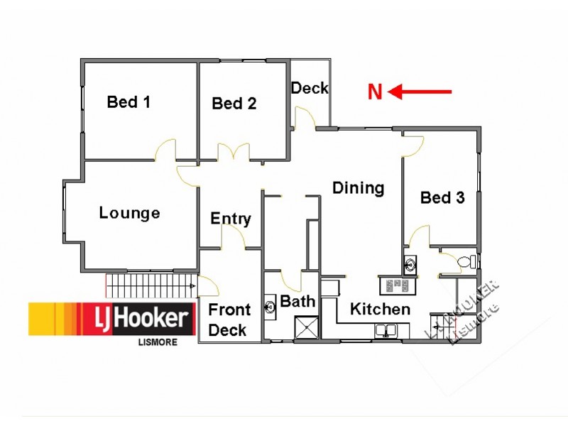85 Walker Street, East Lismore NSW 2480 Floorplan
