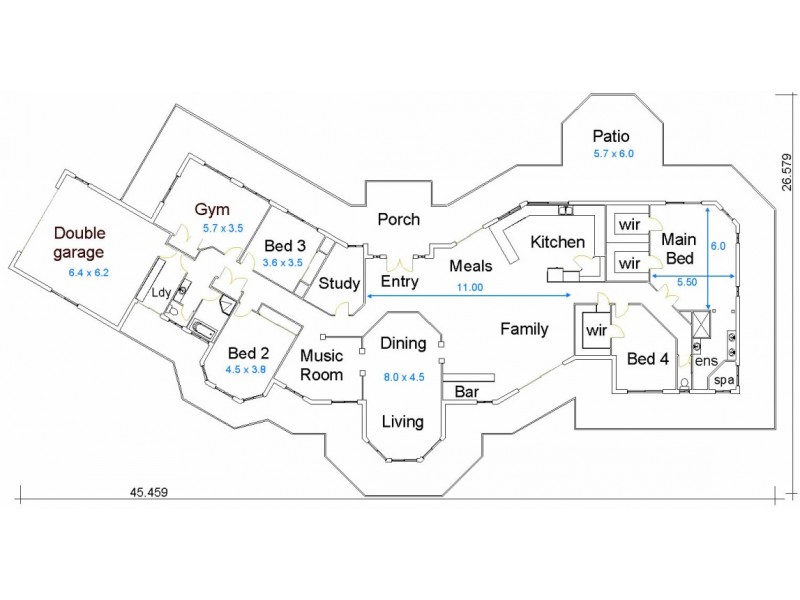 60 Micalo Road, Micalo Island NSW 2464 Floorplan