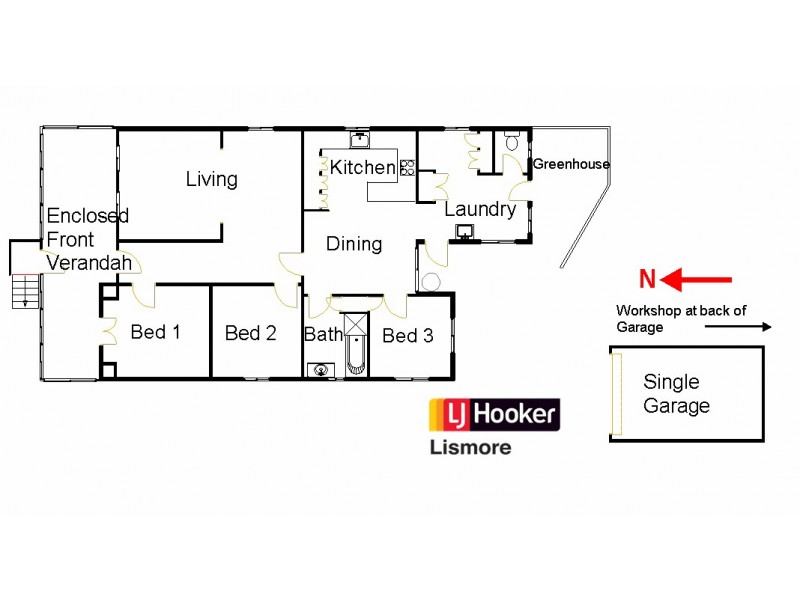 37 Parkes Street, Lismore NSW 2480 Floorplan