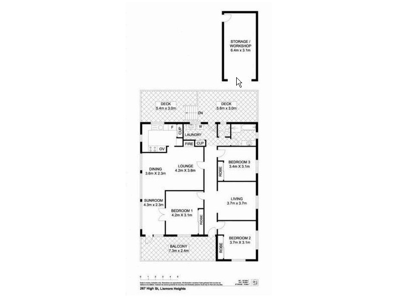 267 High Street, Lismore Heights NSW 2480 Floorplan