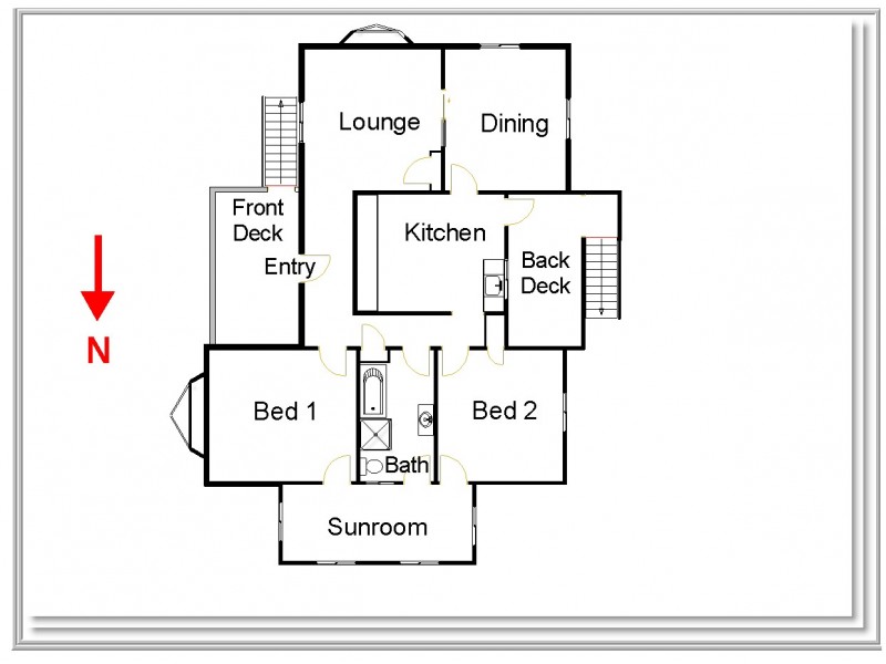 14 Cottee Street, East Lismore NSW 2480 Floorplan