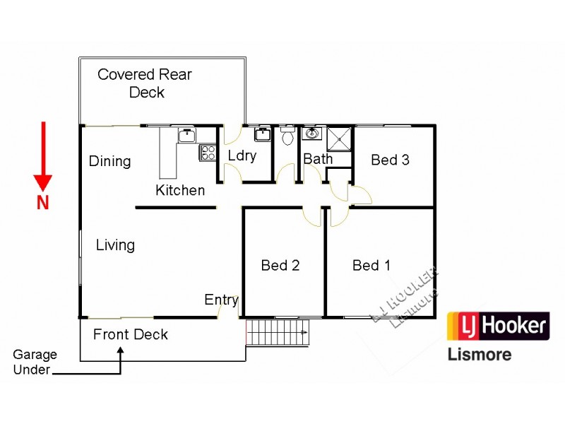 324 Dunoon Road, Tullera NSW 2480 Floorplan