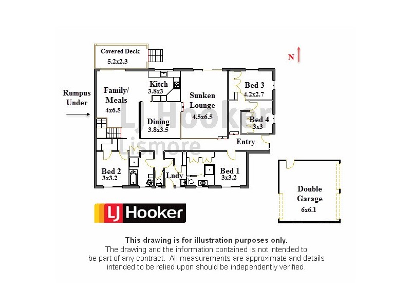 6 Rosegum Drive, Goonellabah NSW 2480 Floorplan