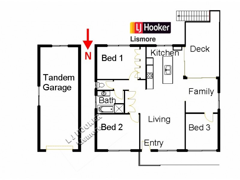 6 Beaumont Drive, East Lismore NSW 2480 Floorplan