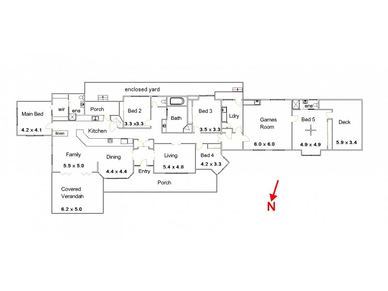 Rous Mill NSW 2477 Floorplan