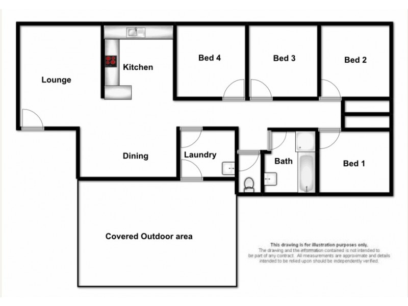 12 Allingham Place, Goonellabah NSW 2480 Floorplan