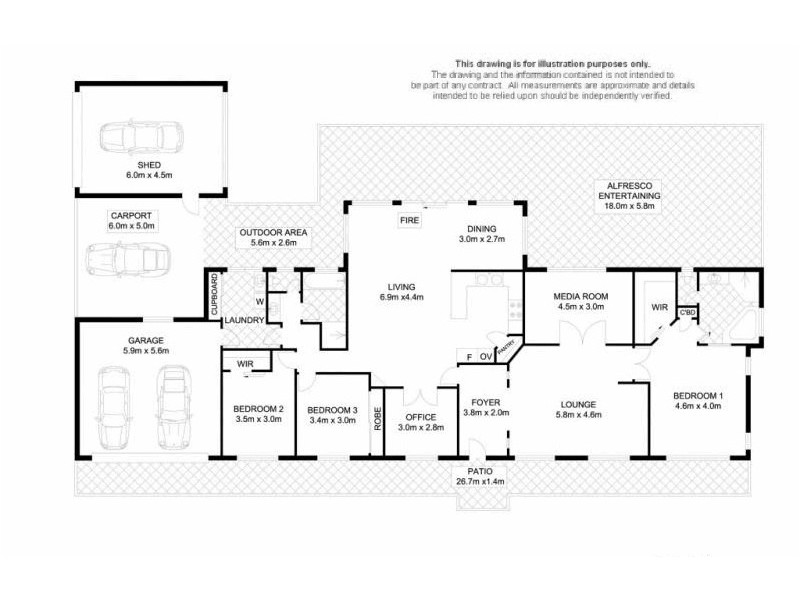 52 Whispering Valley Drive, Richmond Hill NSW 2480 Floorplan