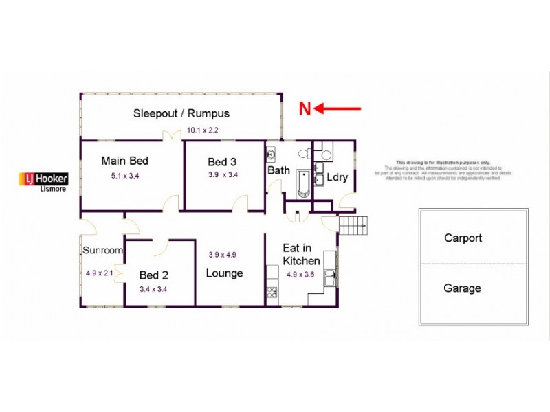 41 Mckenzie Street, Lismore NSW 2480 Floorplan
