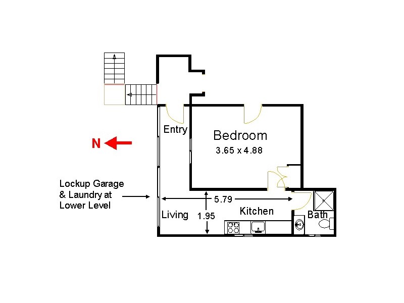 1/174 Casino Street, Lismore South NSW 2480 Floorplan