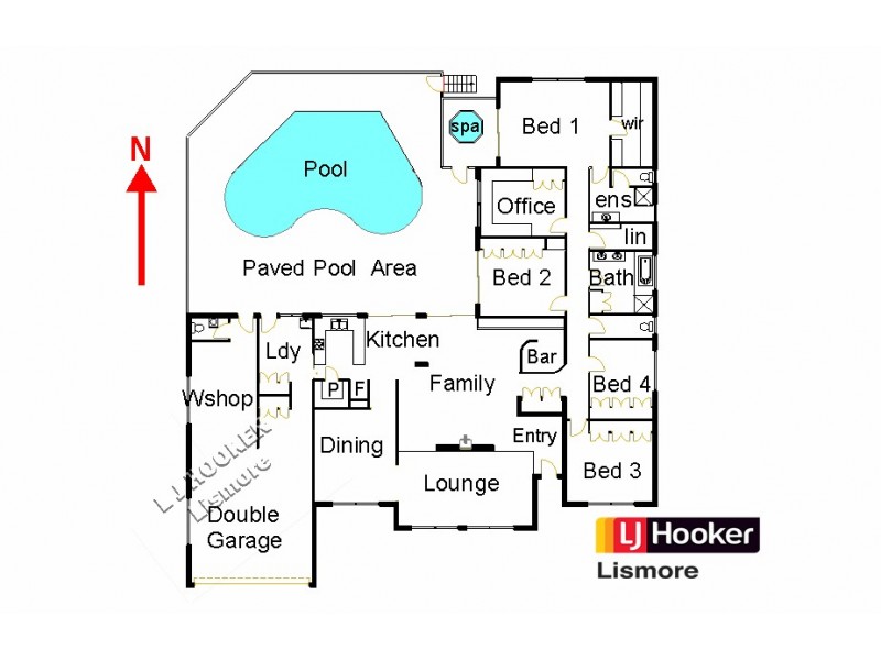 18 Windsor Court, Goonellabah NSW 2480 Floorplan