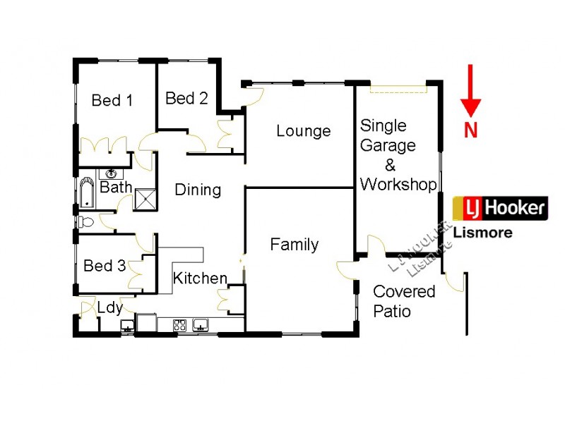 12 Conifer Street, Goonellabah NSW 2480 Floorplan