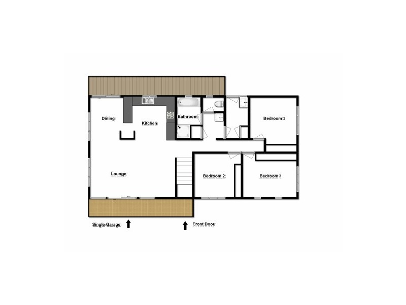 1/143 Oliver Avenue, Goonellabah NSW 2480 Floorplan