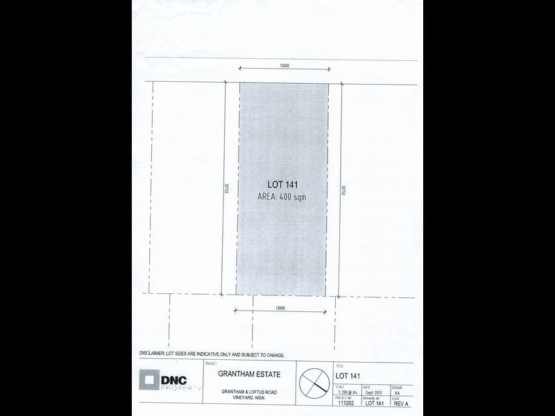 Lot 141 Putland Street, Riverstone NSW 2765