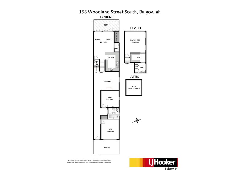 158 Woodland Street, Balgowlah NSW 2093 Floorplan