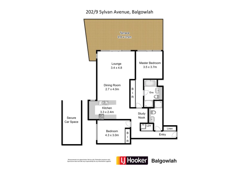 202/9 Sylvan Avenue, Balgowlah NSW 2093 Floorplan