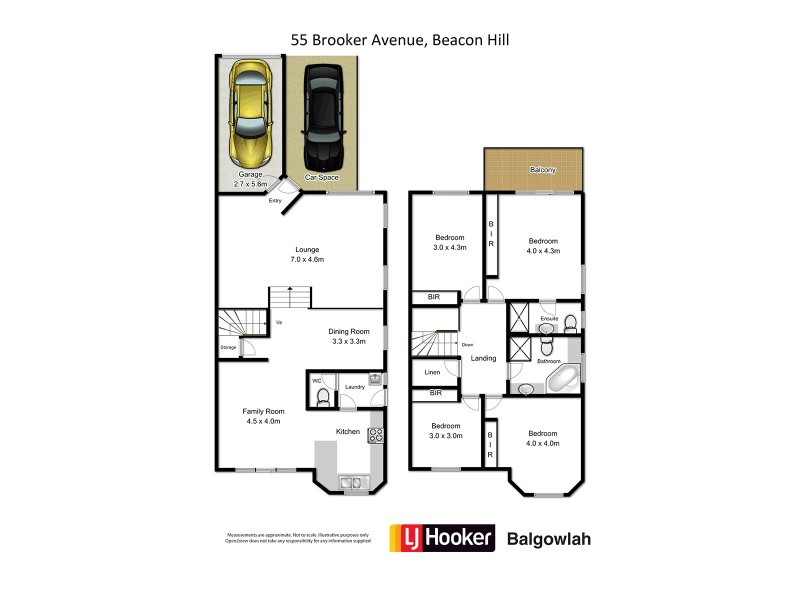 55 Brooker Avenue, Beacon Hill NSW 2100 Floorplan