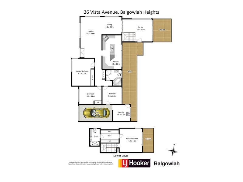 26 Vista Avenue, Balgowlah Heights NSW 2093 Floorplan