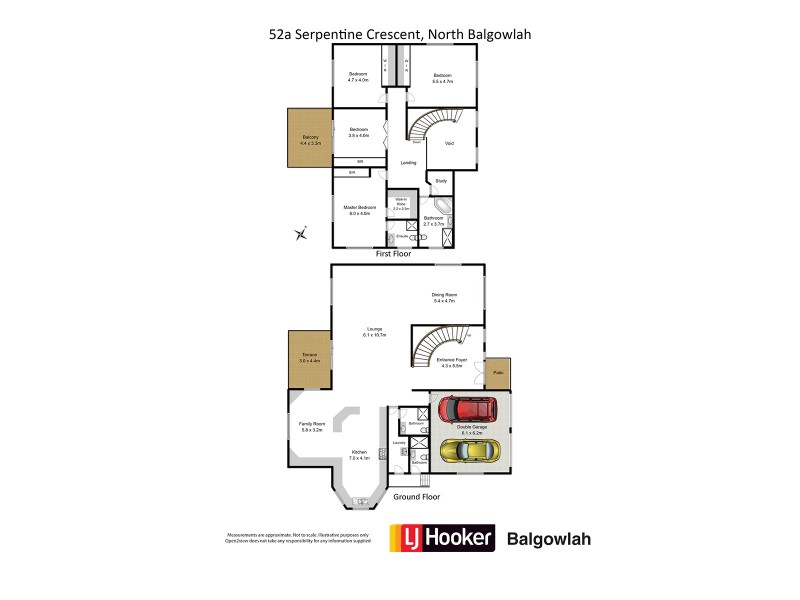 52a Serpentine Crescent, North Balgowlah NSW 2093 Floorplan
