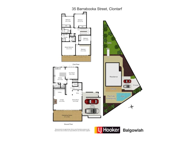 35 Barrabooka Street, Clontarf NSW 2093 Floorplan