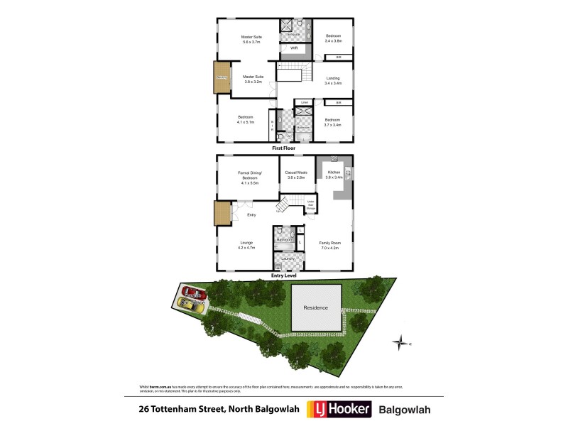 26 Tottenham Street, North Balgowlah NSW 2093 Floorplan