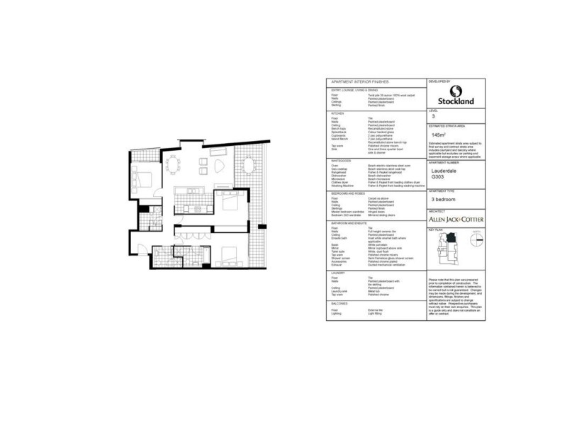 303/4 Sylvan Avenue, Balgowlah NSW 2093 Floorplan
