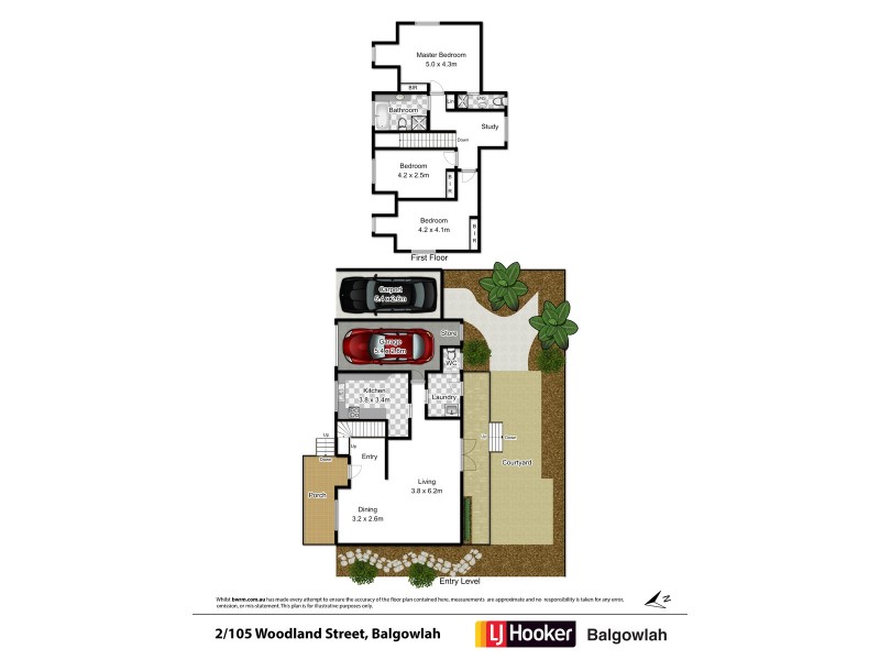 2/105 Woodland Street, Balgowlah NSW 2093 Floorplan