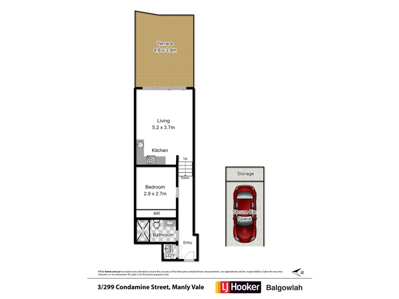 3/299 Condamine Street, Manly Vale NSW 2093 Floorplan