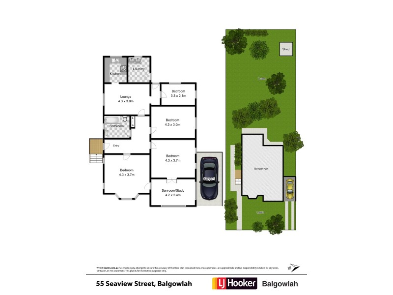 55 Seaview Street, Balgowlah NSW 2093 Floorplan