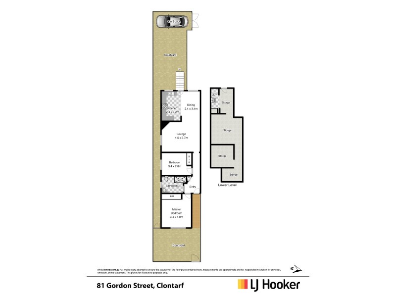 81 Gordon Street, Clontarf NSW 2093 Floorplan