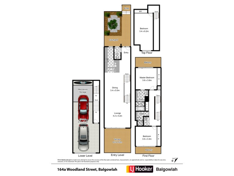 164A Woodland Street, Balgowlah NSW 2093 Floorplan