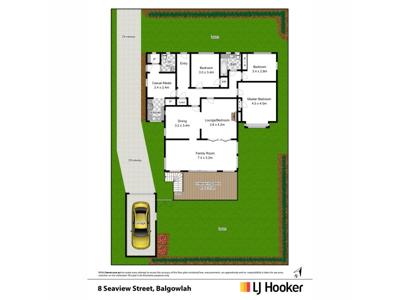 8 Seaview Street, Balgowlah NSW 2093 Floorplan