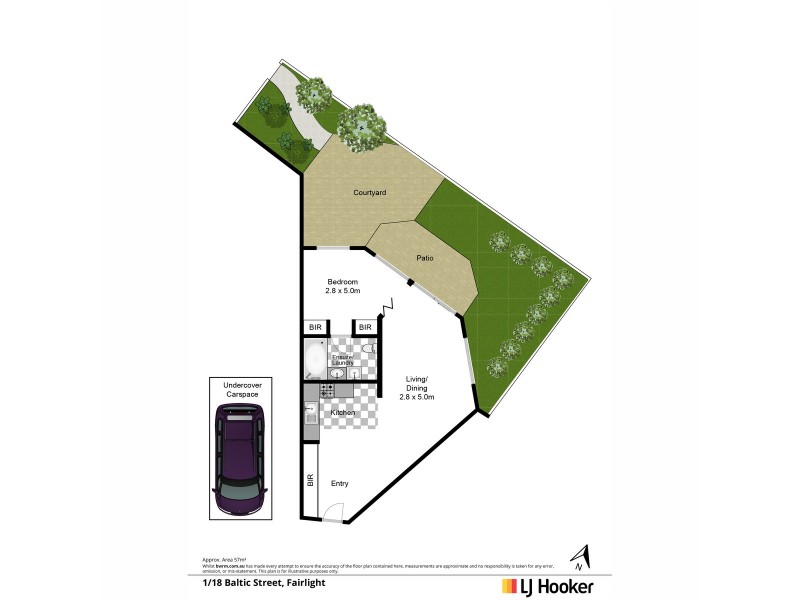 1/18 Baltic Street, Fairlight NSW 2094 Floorplan