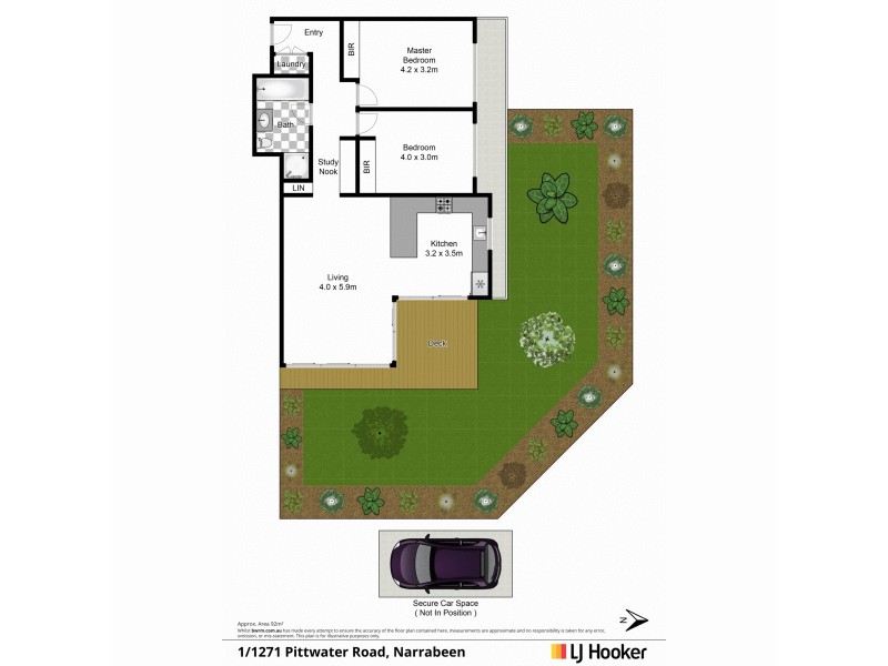 1/1271 Pittwater Road, Narrabeen NSW 2101 Floorplan