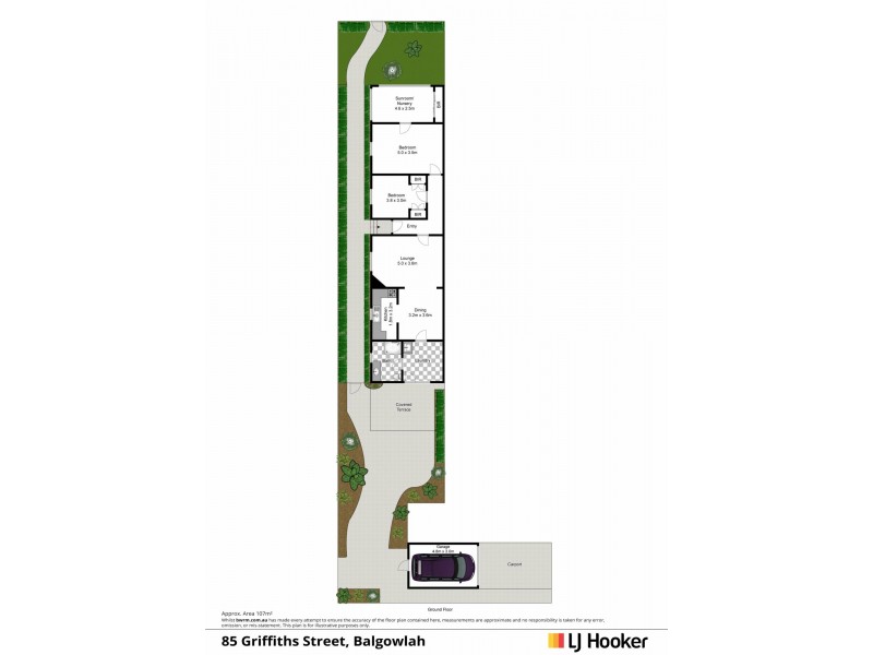 85 Griffiths Street, Balgowlah NSW 2093 Floorplan
