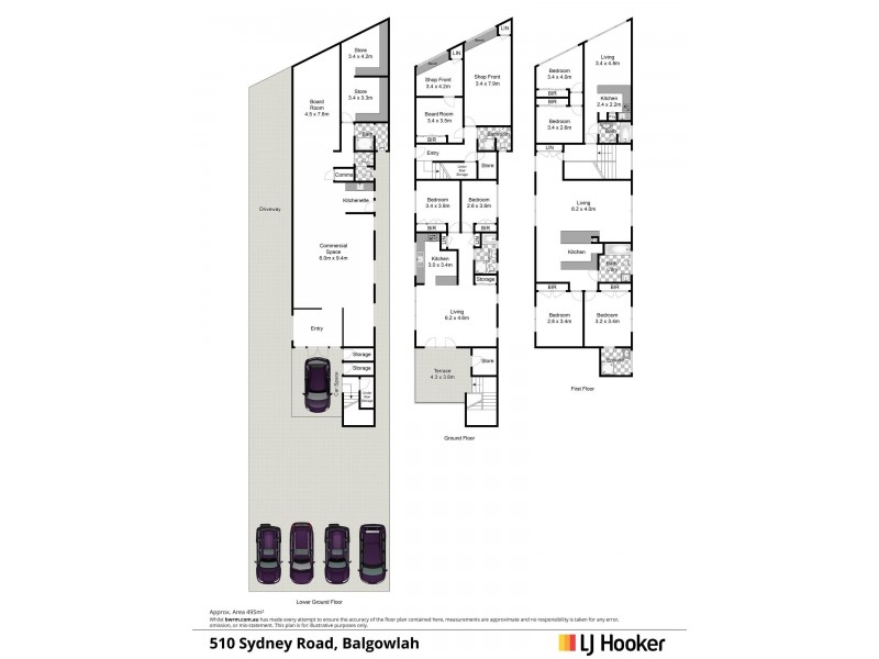 510 Sydney Road, Balgowlah NSW 2093 Floorplan