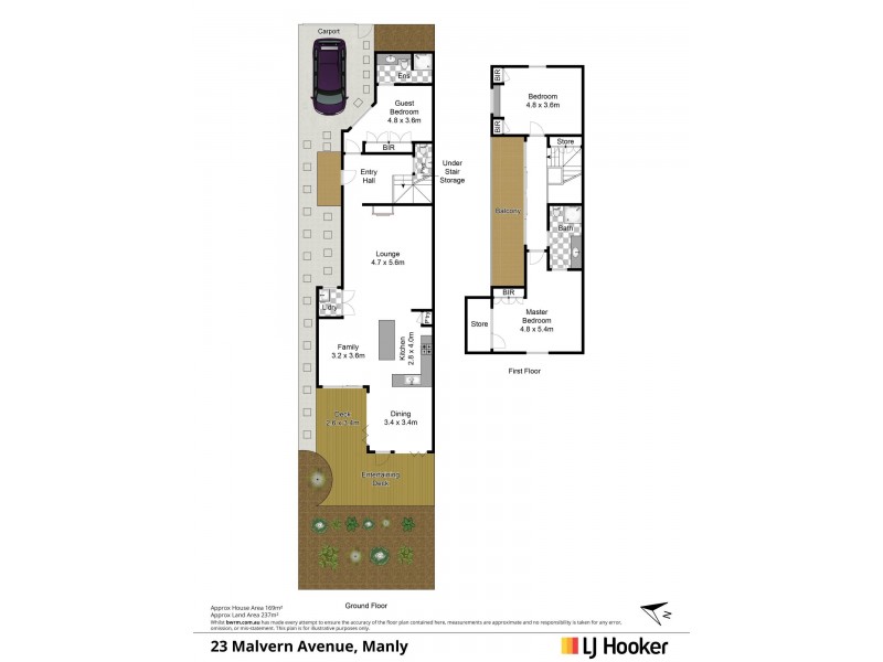 23 Malvern Avenue, Manly NSW 2095 Floorplan