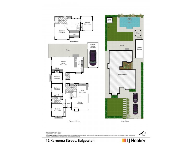 12 Kareema Street, Balgowlah NSW 2093 Floorplan