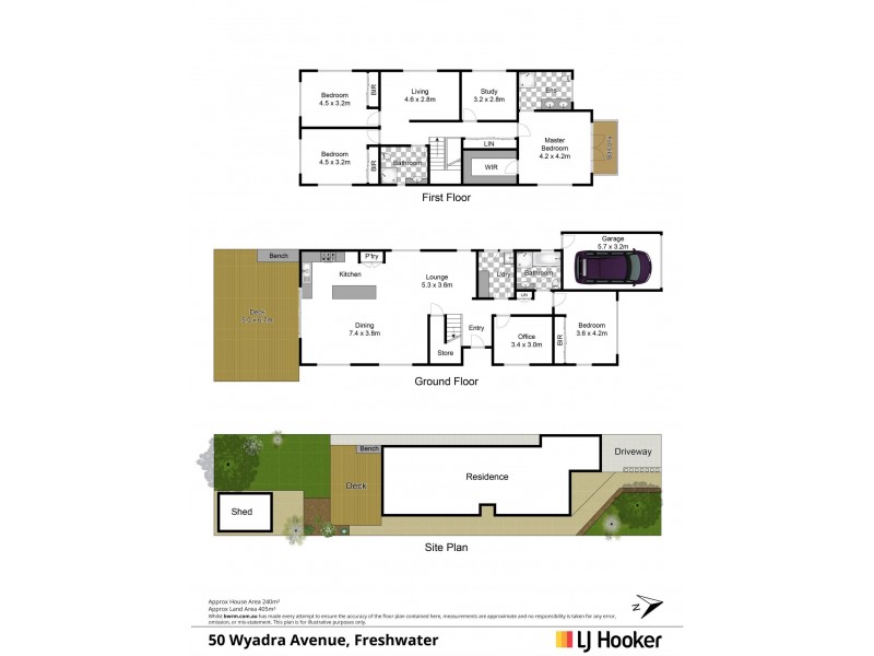 50 Wyadra Avenue, Freshwater NSW 2096 Floorplan