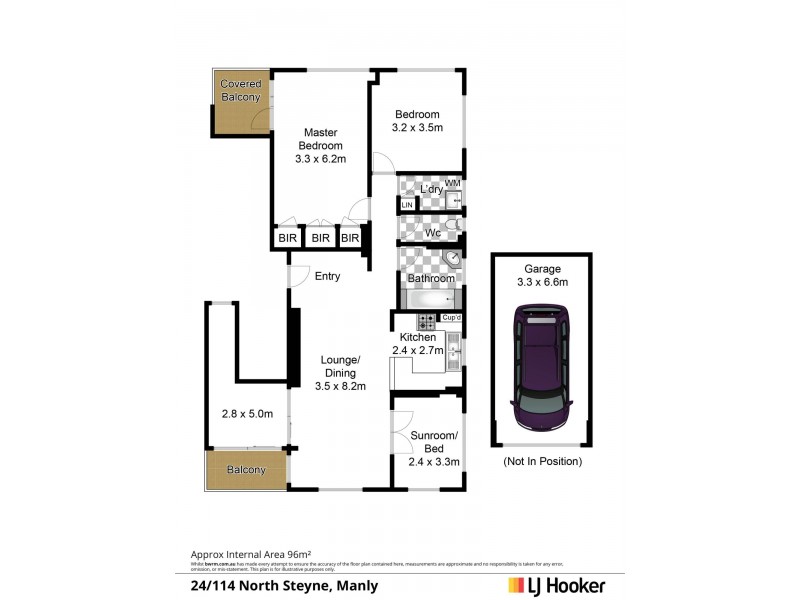 24/114 North Steyne, Manly NSW 2095 Floorplan