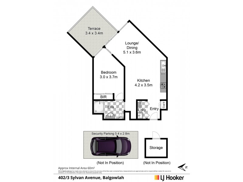 402/3 Sylvan Avenue, Balgowlah NSW 2093 Floorplan