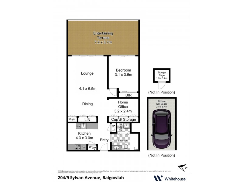 204/9 Sylvan Avenue, Balgowlah NSW 2093 Floorplan