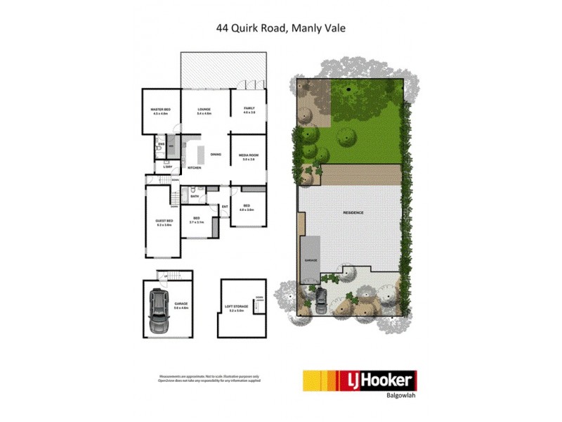 44 Quirk Road, Manly Vale NSW 2093 Floorplan