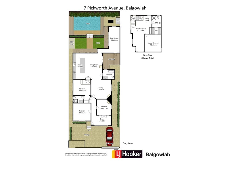7 Pickworth Avenue, Balgowlah NSW 2093 Floorplan