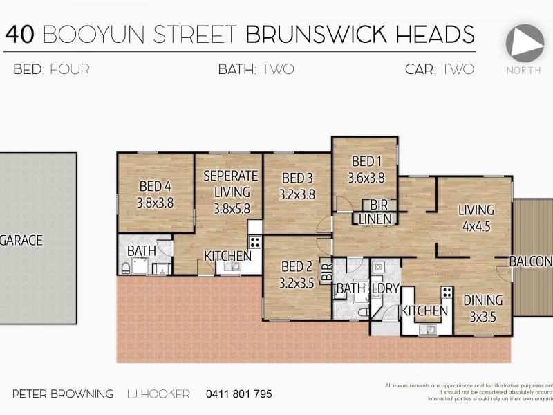 40 Booyun Street, Brunswick Heads NSW 2483