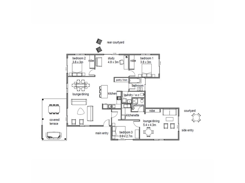 15 Mundurra Avenue, Ocean Shores NSW 2483 Floorplan