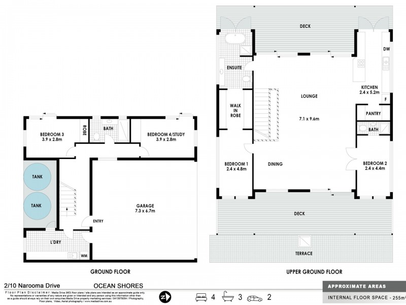 2/10 Narooma Drive, Ocean Shores NSW 2483