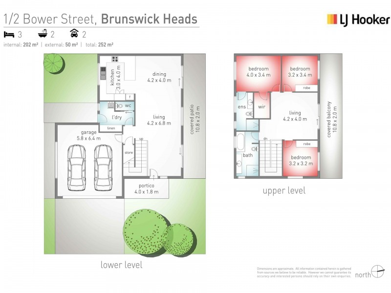 1/2 Bower Street, Brunswick Heads NSW 2483